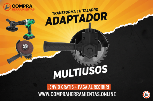 Convertidor - Adaptador de esmeril y pulitura para taladro