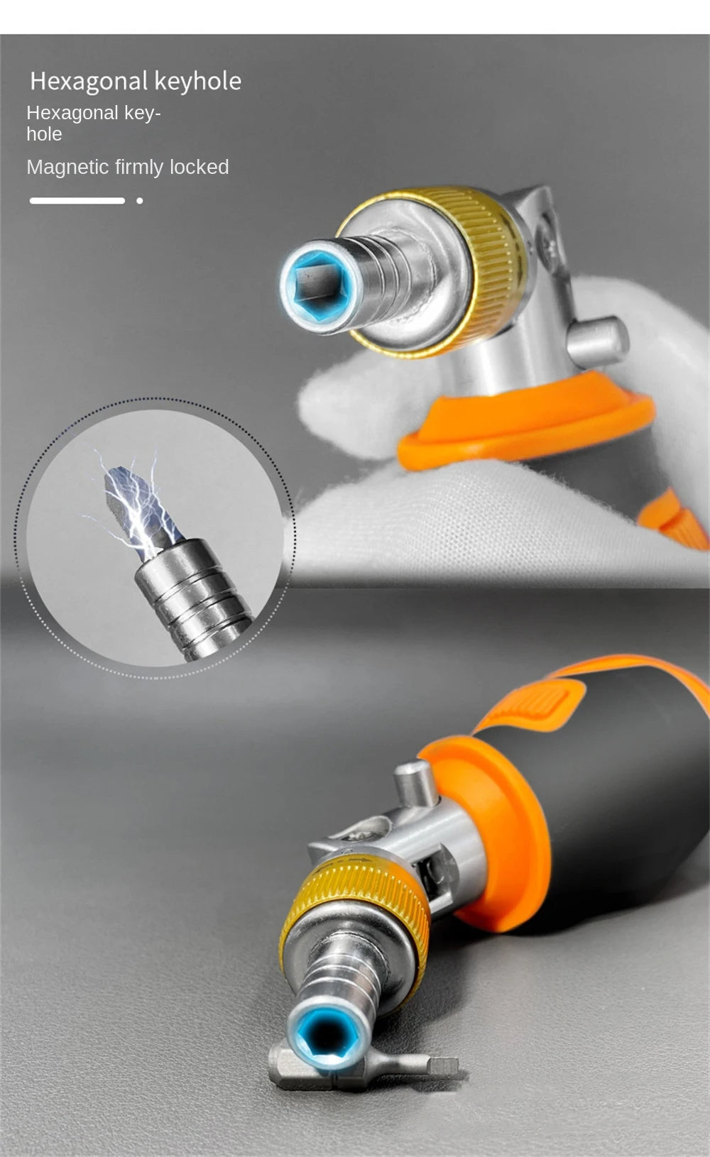 DESTORNILLADOR MAGNETICO MULTIUSO 8 EN 1 - 2050E