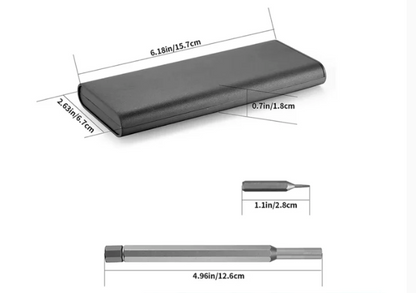 Destornillador magnético de precisión 24 en 1