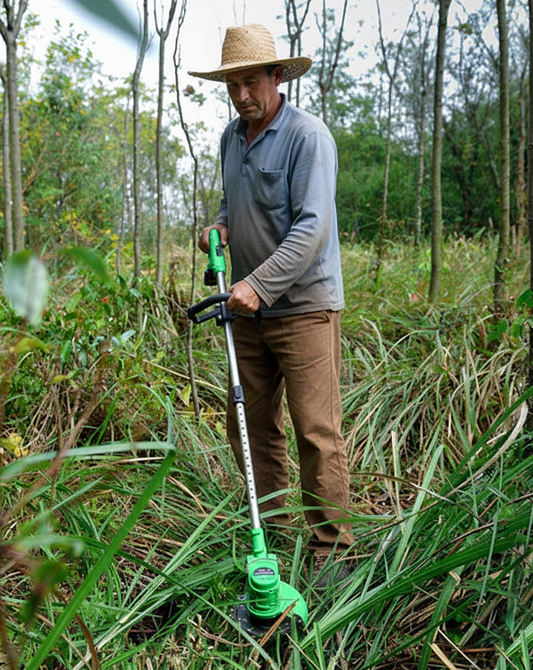🌱 GUADAÑA CON LLANTAS 3 EN 1, PODADORA PORTATIL INALÁMBRICA