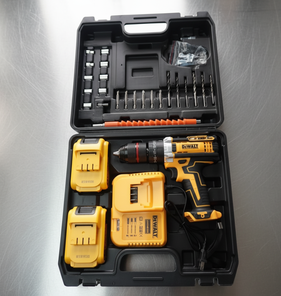 Taladro Dewalt percutor 68V Mandril Metálico 3/8"